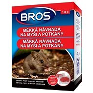 Rodenticíd BROS mäkká návnada na myši a potkany 150 g - Rodenticíd