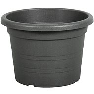 CILINDRO Plastic Anthracite Flowerpot d50x35cm - Flower Pot