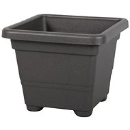 QUADRATO Plastic Anthracite Flowerpot 54 x 54 x 42cm - Flower Pot