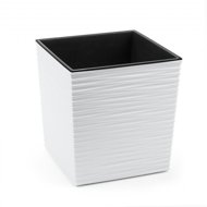 LAMELA Juka Long notch 250 × 250 mm, white - Flower Pot