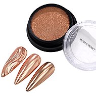 NICOLE DIARY Chrome nail pigment with mirror effect Solid chrome 4 - Nail Decoration