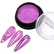NICOLE DIARY Chrome nail pigment with mirror effect Solid chrome 7 - Nail Decoration