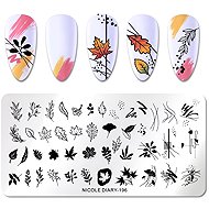 NICOLE DIARY Nail stencils 196 - Nail Decoration