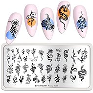 BORN PRETTY Animal nail stencils L009 - Nail Decoration