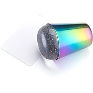BAFI Silicone stamp 2in1 and squeegee, rainbow - Nail Decoration