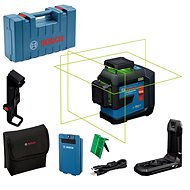 BOSCH Professional Cross laser GLL 80-33 G + LB10 + DK20, 0.601.065.501 - Cross Line Laser Level