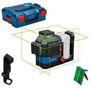 BOSCH Professional Cross cut laser GLL 18V-120-33 CG + DK20 + Lboxx +TP, 0.601.065.101 - Cross Line Laser Level