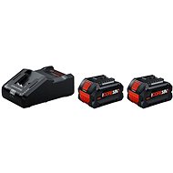 BOSCH 2 × battery GBA ProCore 18 V + 8,0 Ah + charger GAL 18V-160 1.600. A02. X03 - Charger and Spare Batteries