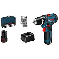 BOSCH 060186810H Professional GSR 12V-15 Akkus fúró-csavarozó (2×2 Ah) - Akkus fúró