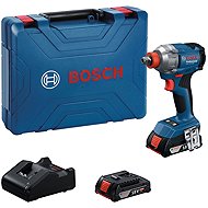 BOSCH Professional Impact wrench AKU with case GDS 18V-350 Solo, 0.601.9N2.122 (2 × 2 Ah) - Impact Wrench 