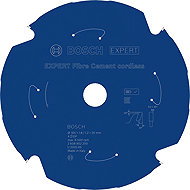 BOSCH EXPERT Fiber Cement cordless saw blade, 165 × 1.8/1.2 × 20 mm, T4 2.608.902.200 - Circular Saw Blade