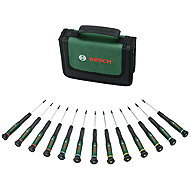 BOSCH Sada přesných šroubováků SL/PH/TX/HEX, látková taška, 13 ks 1.600.A02.Z9N - Screwdriver Set