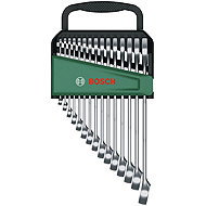 BOSCH Sada očkoplochých klíčů, 6–21 mm, organizér, 15 ks 1.600.A02.Z9E - Wrench Set