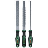 BOSCH Sada pilníků na dřevo, plochý, půlkulatý, kulatý, 200 mm, 3 ks 1.600.A02.ZB1 - Rasp