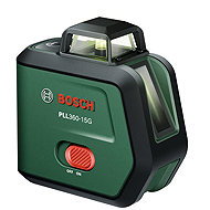 BOSCH Křížový laser AKU PLL 360-15 G, ochranné pouzdro 0.603.663.K00 (1 × 2 Ah) - Line Laser