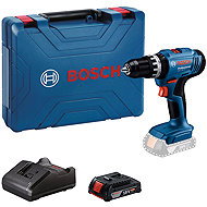 BOSCH Professional Vrtačka AKU s příklepem GSB 18V-25, nabíječka, L-BOXX 0.601.9K9.309 (1 × 2 Ah) - Cordless Drill