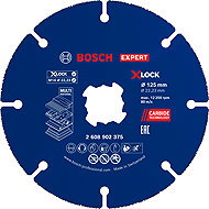 Bosch Professional EXPERT Carbide Multi Wheel X-LOCK multi-purpose cutting discs 125mm, 22.23mm 2.6 - Cutting Disc