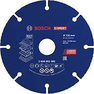 Bosch Professional EXPERT Carbide Multi Wheel cutting discs 125mm, 22.23mm 2.608.902.489 - Cutting Disc