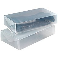 Wenko Shoe boxes, 2 pieces - Wardrobe Organiser