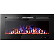 BOT Smart electric fireplace Tuya ES1 black - Electric Heater