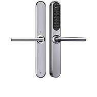 BOT TTLock H1P smart handle with buttons silver without cylinder option - Door Handle