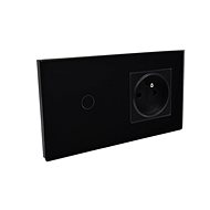 BOT Smart socket with light switch WiFi SPS11 black - Smart Socket