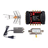 EVERCON antenna set for 8 TV KOM-TE-RED-8-BLESK - TV Antenna