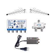 EVERCON antenna set for 3 TV 797-101-3 - TV Antenna