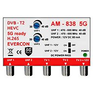EVERCON antenna amplifier AM-838 5G without power supply - Antenna Amplifier