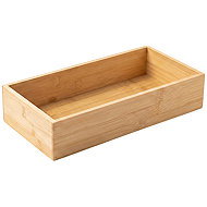BOXIMO Bambusový organizér na stůl, 15 × 38 × 7 cm - Organiser