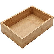 BOXIMO Bambusový organizér na stůl, 15 × 23 × 7 cm - Organiser