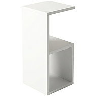 Edaxo Folding table KODA, 21 × 21 × 49 cm, white - Night Stand
