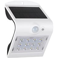 LED solar luminaire with motion sensor 2W/4000K/220Lm/IP65/Li-on 3,7V/1200mAh, white - LED Reflector