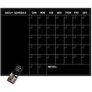 Selbstklebende Tisch - Kalender mit Kreiden - Kreativset