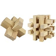 Wooden Logic Jigsaw 2 sets - Brain Teaser
