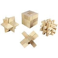 Wooden Logic Jigsaw 4 sets - Game Set