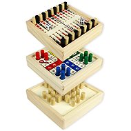 Travel 3v1 social games - wooden - Game Bundle