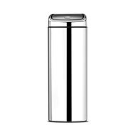 Brabantia Touch Bin 25l, square glossy steel - Rubbish Bin