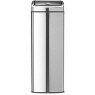 Brabantia Touch Bin 25l, Square Matt Steel - Rubbish Bin