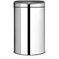 Brabantia Touch Bin 40l, glossy steel - Rubbish Bin