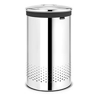 Brabantia Laundry basket 60l bright steel - Laundry Basket