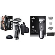 Braun Series 7 71-S7200cc Silver + Braun 7 BG7550 - Kit