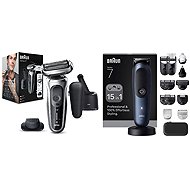 Braun Series 7 71-S7200cc Silver + Braun 7 MGK7580 - Kit