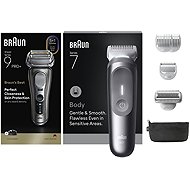 Braun Series 9 PRO+ 9615s+ Braun Body Care Set 7 BG7550 for Men - Kit