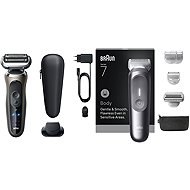 Braun Series 7 72-C1200s + Braun Body Care Set 3 BG7550 for Men - Kit