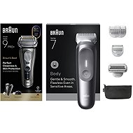 Braun Series 9 PRO+ 9625s + Braun Body Care Set 7 BG7550 for Men - Kit