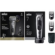 Braun Series 9 PRO+ 9675cc with SmartCare station + Braun Series 7 HC7590 - Kit