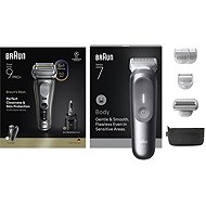 Braun Series 9 PRO+ 9675cc with SmartCare station + Braun Body Care Set 7 BG7550 for Men - Kit