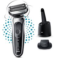 Braun Series 7 71-S7200cc Silver + trimmer Braun Series X XT5300 - Razor