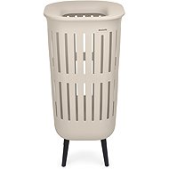 Brabantia Collect-It Hi Laundry Basket, 55L, Soft Beige - Laundry Basket